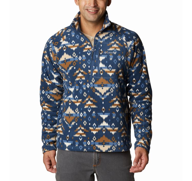 Men's Fast Trek™ Printed Half Zip