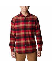 Men's Cornell Woods™ Flannel Long Sleeve Shirt  MEN'S FLANNEL - COTTON SHIRTS