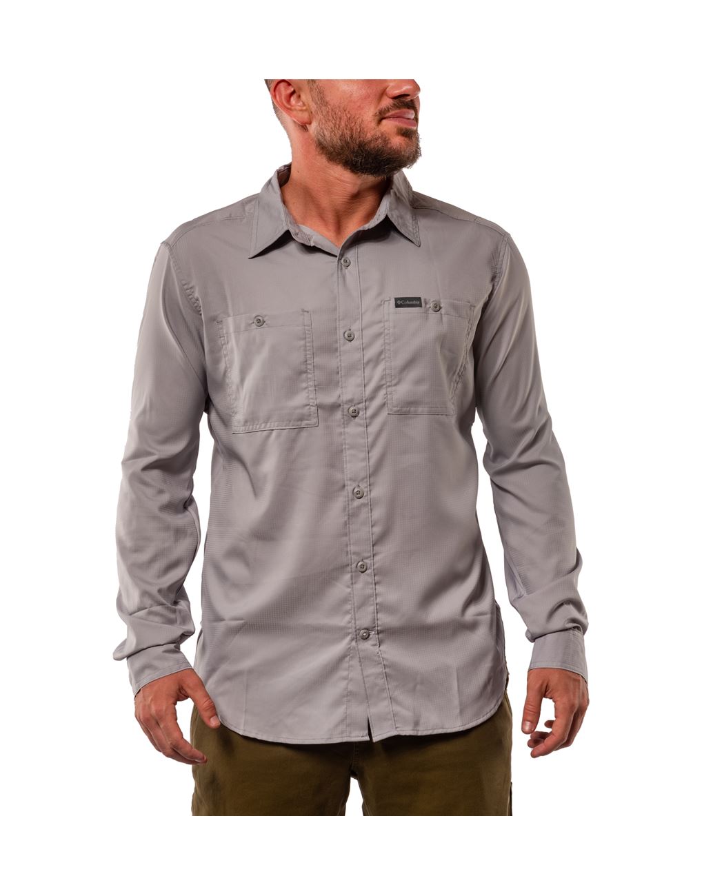 Columbia Men's Utilizer Long Sleeve Omni Shade Woven Shirt