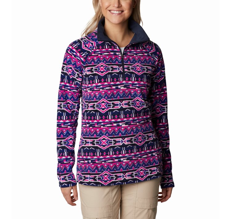 Women's Glacial™ IV Print 1/2 Zip Fleece