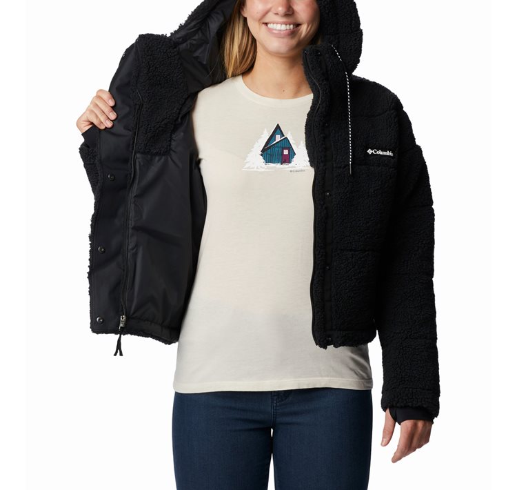 Γυναικείο Μπουφάν Columbia Lodge™ Cropped Sherpa Fleece