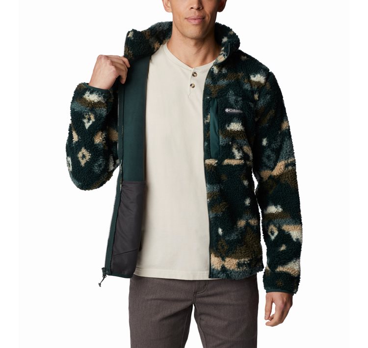 Ανδρική Ζακέτα Winter Pass™ Print Full Zip Fleece