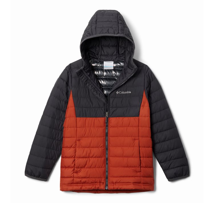 Kid's Powder Lite™ Boys Hooded Jacket