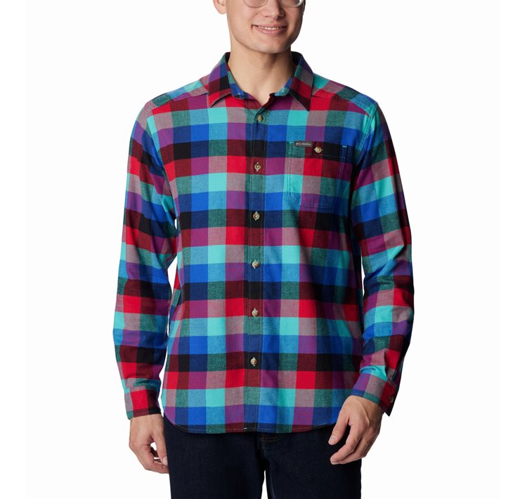 Men's Cornell Woods™ Flannel Long Sleeve Shirt