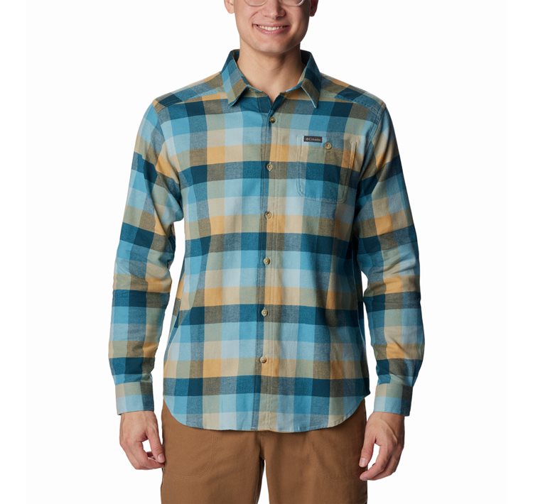 Men's Cornell Woods™ Flannel Long Sleeve Shirt