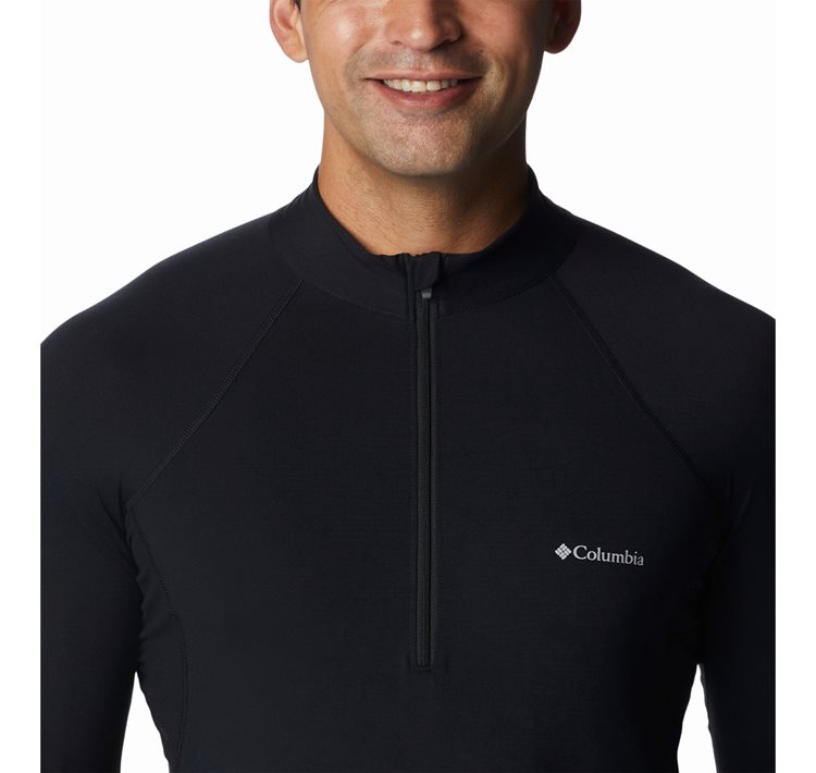 Men's Midweight Stretch Long Sleeve Half Zip
