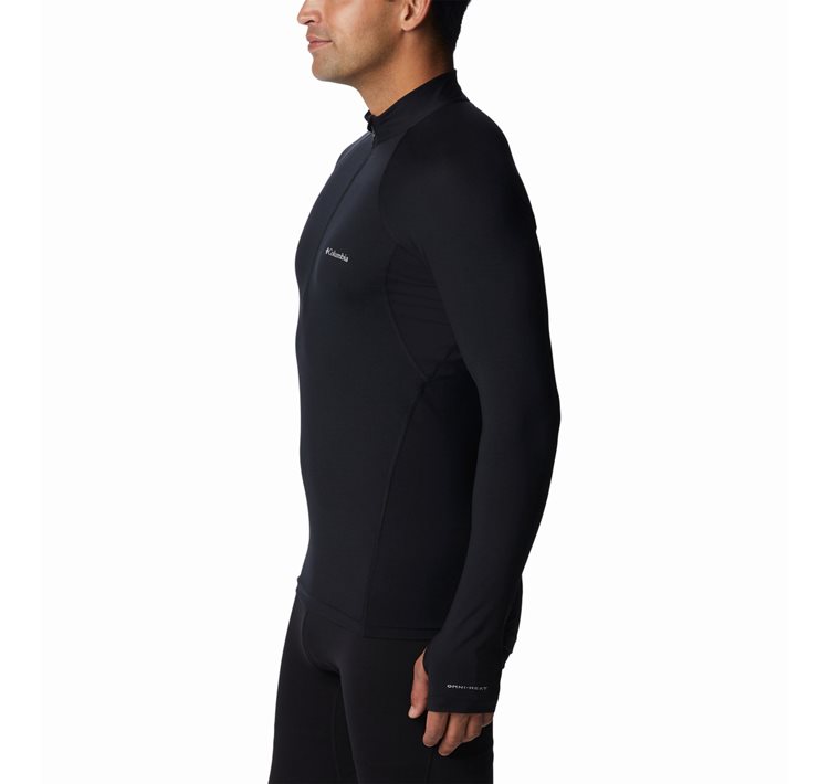 Men's Midweight Stretch Long Sleeve Half Zip
