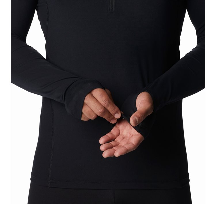 Men's Midweight Stretch Long Sleeve Half Zip