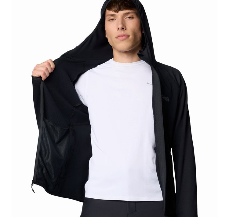 Men's Triple Canyon™ Grid Fleece Hooded FZ II