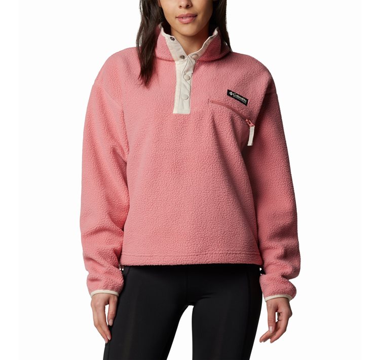 Γυναικεία Μπλούζα Helvetia™ II Cropped Half Snap Fleece