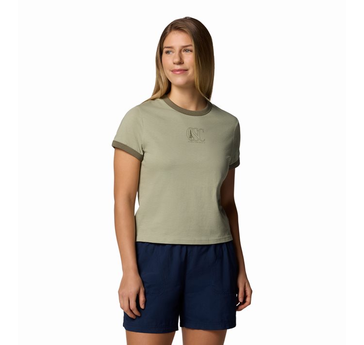 Γυναικεία Μπλούζα Rolling Bend™ Graphic Ringer Tee