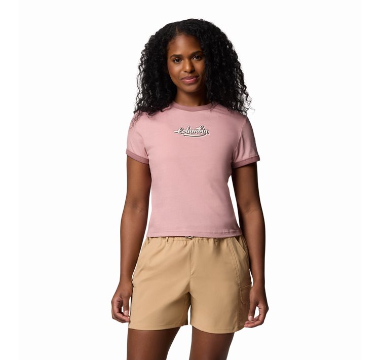 Γυναικεία Μπλούζα Rolling Bend™ Graphic Ringer Tee