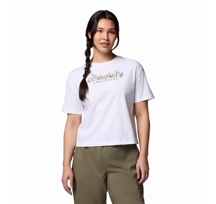Γυναικεία Μπλούζα Rolling Bend™ Graphic Relaxed Crop SS