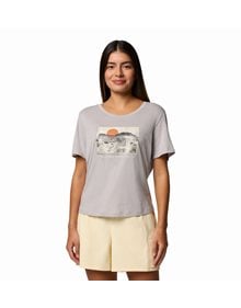 Γυναικεία Μπλούζα Ruby Springs™ Graphic Scoop Neck SS  FLEECE - ΜΠΛΟΥΖΕΣ - ΠΟΥΚΑΜΙΣΑ