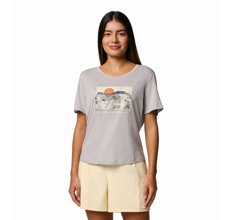 Γυναικεία Μπλούζα Ruby Springs™ Graphic Scoop Neck SS