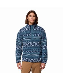 Ανδρική Μπλούζα Helvetia™ II Printed Half Snap Fleece  ΡΟΥΧΑ