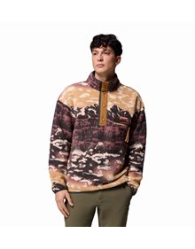 Ανδρική Μπλούζα Helvetia™ II Printed Half Snap Fleece  ΡΟΥΧΑ