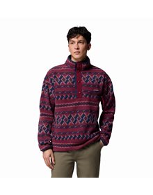 Ανδρική Μπλούζα Helvetia™ II Printed Half Snap Fleece  ΡΟΥΧΑ