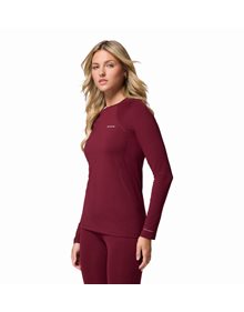 Women's Midweight Stretch Long Sleeve Top Baselayer  CLOTHES