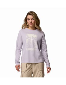 Γυναικεία Μπλούζα Rolling Bend™ Graphic LS Crew  ΡΟΥΧΑ